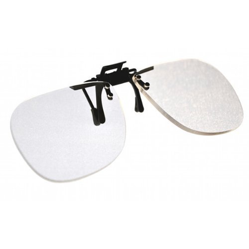 +2.5 Clip On & Flip Up Large Clear Magnifying Reading Glasses
