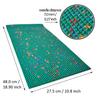 Lyapko Body & Foot Acupressure Mat - Acupuncture Mat for Feet, Back, Neck, Shoulders, & Other Larger Areas, Soft Rubber w/ 2710 Metal Needles, Big Size 10.8 x 19 Inches, Acupressure Massage at Home view 2