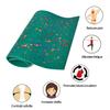 Lyapko Body & Foot Acupressure Mat - Acupuncture Mat for Feet, Back, Neck, Shoulders, & Other Larger Areas, Soft Rubber w/ 2710 Metal Needles, Big Size 10.8 x 19 Inches, Acupressure Massage at Home view 3