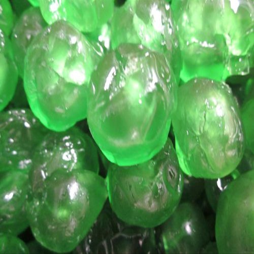 Glazed (Candied) Whole Green Cherries, 4 lb from Green Bulk