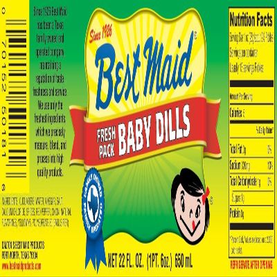Best Maid Baby Dills 22 oz