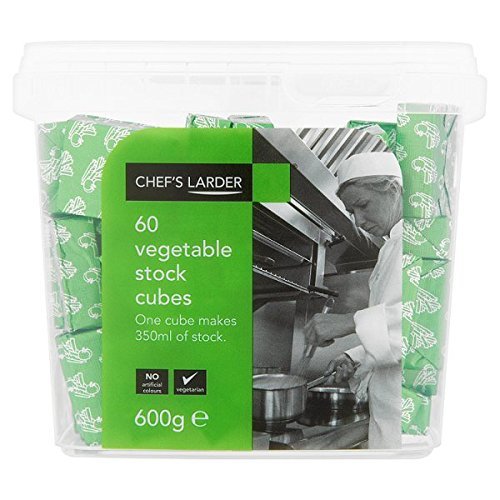 Chef's Larder 60 Vegetable Stock Cubes 600g (Pack of 6)