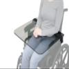 1/4 Inch Polycarbonate Wheelchair Tray, X-Wide Size view 2