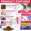 WoundSeal Powder 4 Each (Pack of 3) - Wound Care First Aid for Cuts, Scrapes and Abrasions - Stops Bleeding in Seconds Without Stitches or Bandages - Safe and Effective for People of All Ages and Pets view 3