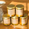 3.5oz Mandarin Rind + Geranium Natural Coconut Apricot Wax Candle view 3