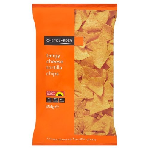 Chef of the Pantry Tangy Cheese Tortilla Chips 454g