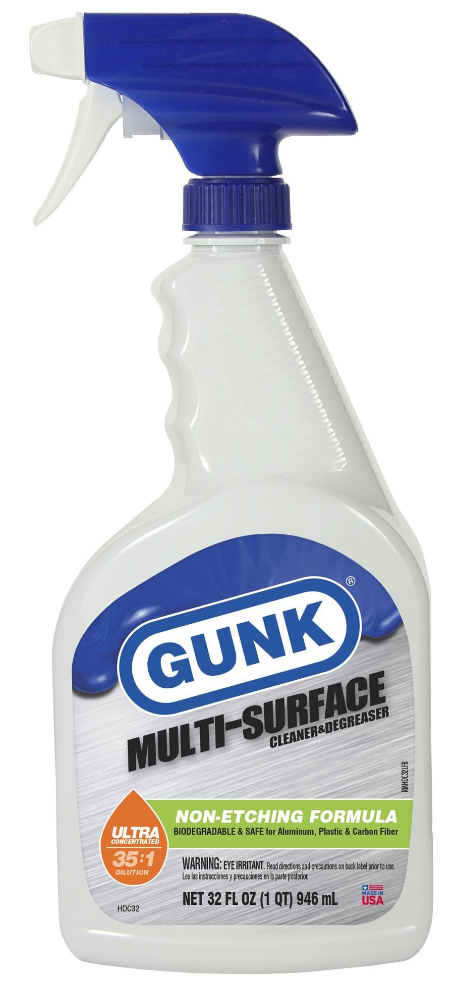 Gunk HDC32-6PK All Purpose Cleaner and Degreaser - 32 oz. (Case of 6)