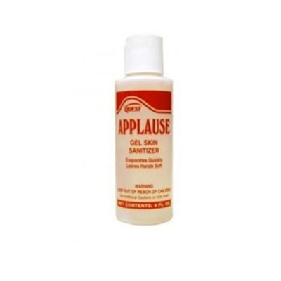 Quest Applause Gel Antiseptic Hand Wash - 4 oz Bottle - 4 oz. Bottle (Box of 24) - 693017QC