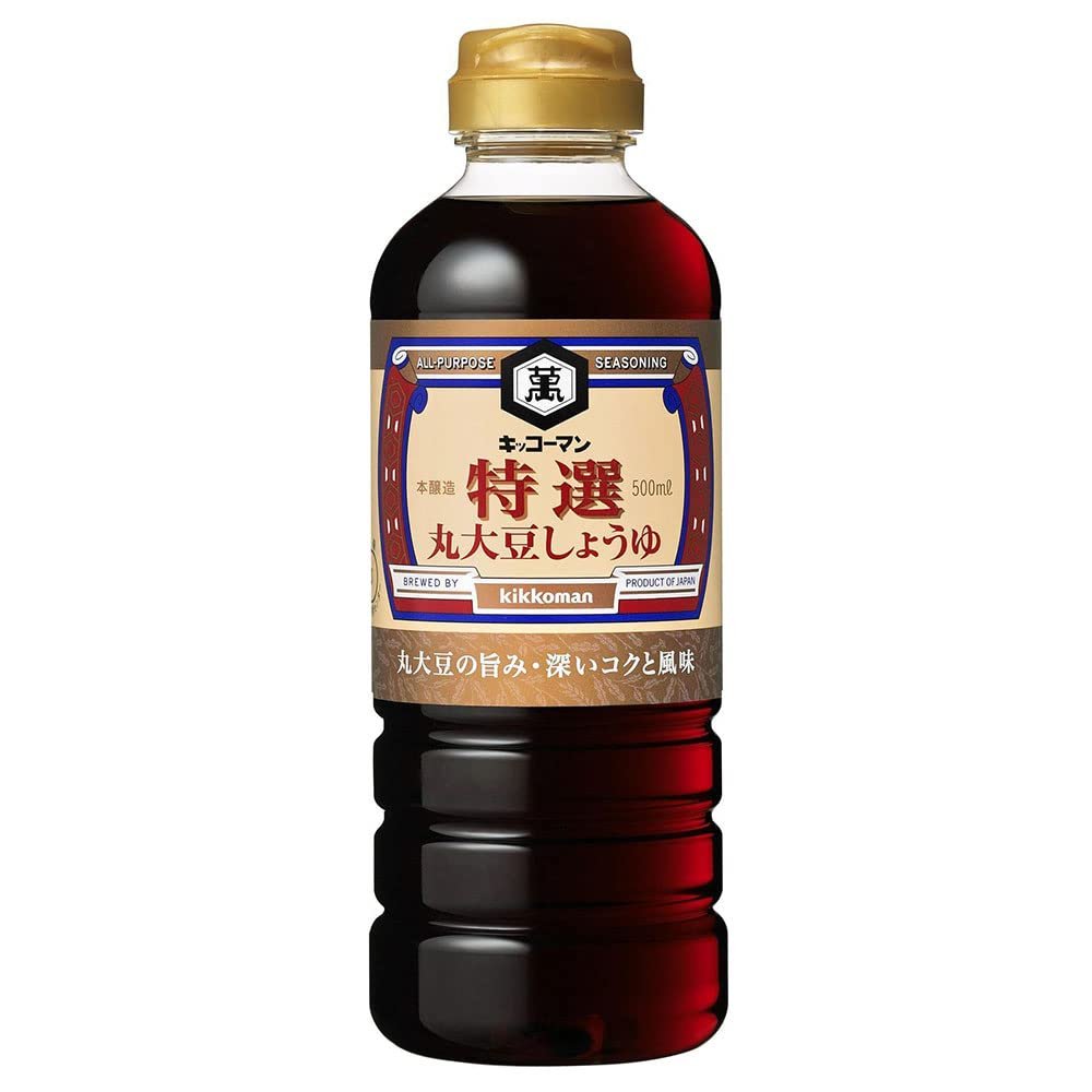500mlX3 one Kikkoman specialties round soy soy sauce