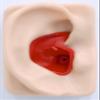 Medium  Vented Docs Proplugs  Red  LEASHED  Reusable Earplugs for Surfing, Swimming, Diving & Water Sports | Blocks Cold Water & Wind | Helps Equalize Pressure | Made in USA view 3