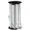 Silver Curling Ribbon - Silver Balloon Ribbon - 500 Yards view 1