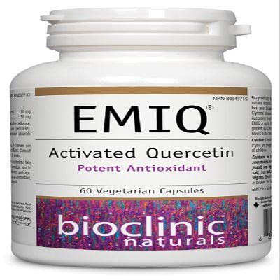 Bioclinic Naturals - EMIQ Activated Quercetin, 60 vcaps