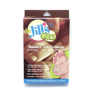 Dr. Jill's Gel Hammer Toe Cushion w/Adjustable Loop - Right
