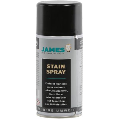 James Stainspray - 200ml - removes the hardest to clean soil from your rugs, carpet and upholstery, including gum and glue