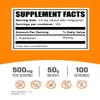 BulkSupplements.com L-Tryptophan Powder - Tryptophan Supplement, Amino Acid Supplement - Gluten Free, 500mg per Serving, 50g (1.8 oz) (Pack of 1) view 2