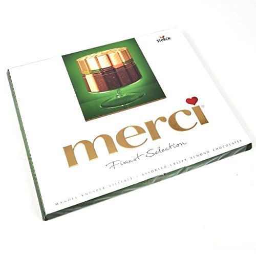 Merci Assorted Crispy Almond Chocolates 250g