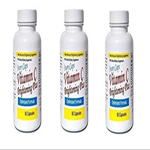 3 Pack - Ivory Caps Maximum Strength Vitamin C Brightening Plus 60 Caps