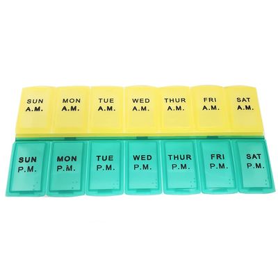 7 Day Pill Box 6 Inch - 1 Compartment