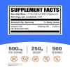 BulkSupplements.com Niacinamide Powder - Vitamin B3 Powder, Niacinamide Supplement, Niacinamide 500mg - B3 Vitamins for Skin, Gluten Free, 500mg per Serving, 250g (8.8 oz) (Pack of 1) view 2