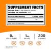BulkSupplements.com L-Leucine Powder - Leucine Supplements, BCAA Supplements - Amino Acid Powder, Unflavored, 5g per Serving, 1kg (2.2 lbs) (Pack of 1) view 2
