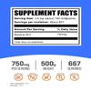 BulkSupplements.com Betaine HCl Powder - Betaine Hydrochloride Supplement, Digestive Support - Gluten Free, 750mg per Serving, 500g (1.1 lbs) (Pack of 1) view 2