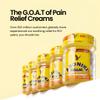 Aboniki Balm Pain Relief - Fast and Long Lasting Comfort for Lower Back Pain Relief, Knee Pain Relief, Neck Pain Relief, Shoulder Pain Relief, Joint & Muscle Pain Relief (12 Glass Jars) view 3