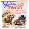 FRONTERA SSNNG POUCH BEEF GRND SKILLET, 8 OZ view 1