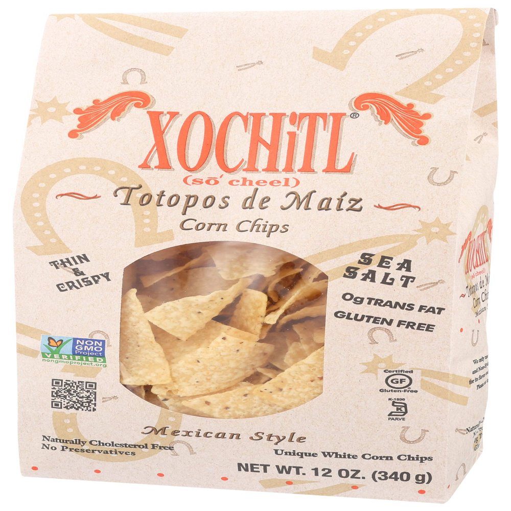 Xochitl Corn Chips, Totpos de Maz, 12 Oz