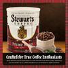 Stewarts Private Blend Medium Roast Ground Coffee - Classic Rich, Smooth & Full-Bodied Flavor Gourmet Coffee Grounds - Great for Hot, Cold Brew, Morning Breakfast, Cafe & More (23oz, Pack of 6 Cans) view 3