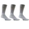 3 Pairs Diabetic Crew Circulation Socks Health Support Mens Loose Fit Sz 10-13 ! Diabetic Ankle Quarter Crew Socks Health Cotton Men Circulatory Cushion Lining Foot Protection Fits Men 8-12 US view 1