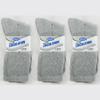 3 Pairs Diabetic Crew Circulation Socks Health Support Mens Loose Fit Sz 10-13 ! Diabetic Ankle Quarter Crew Socks Health Cotton Men Circulatory Cushion Lining Foot Protection Fits Men 8-12 US view 4
