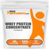 BulkSupplements.com Whey Protein Concentrate Powder - Whey Protein Powder Supplement, Unsweetened, Unflavored & Gluten Free, 30g per Serving, 500g (1.1 lbs) (Pack of 1) view 1