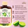 Anti-Cellulite Massage Oil - Helps Reduce Cellulite by Encouraging Lymph Flow - Essential Oils of Juniper, Lavender, Cypress, Lime and Almond - 200ml view 2