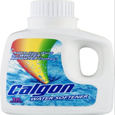 Calgon Water Softener, 32 fl oz Bottle, Laundry Detergent Booster