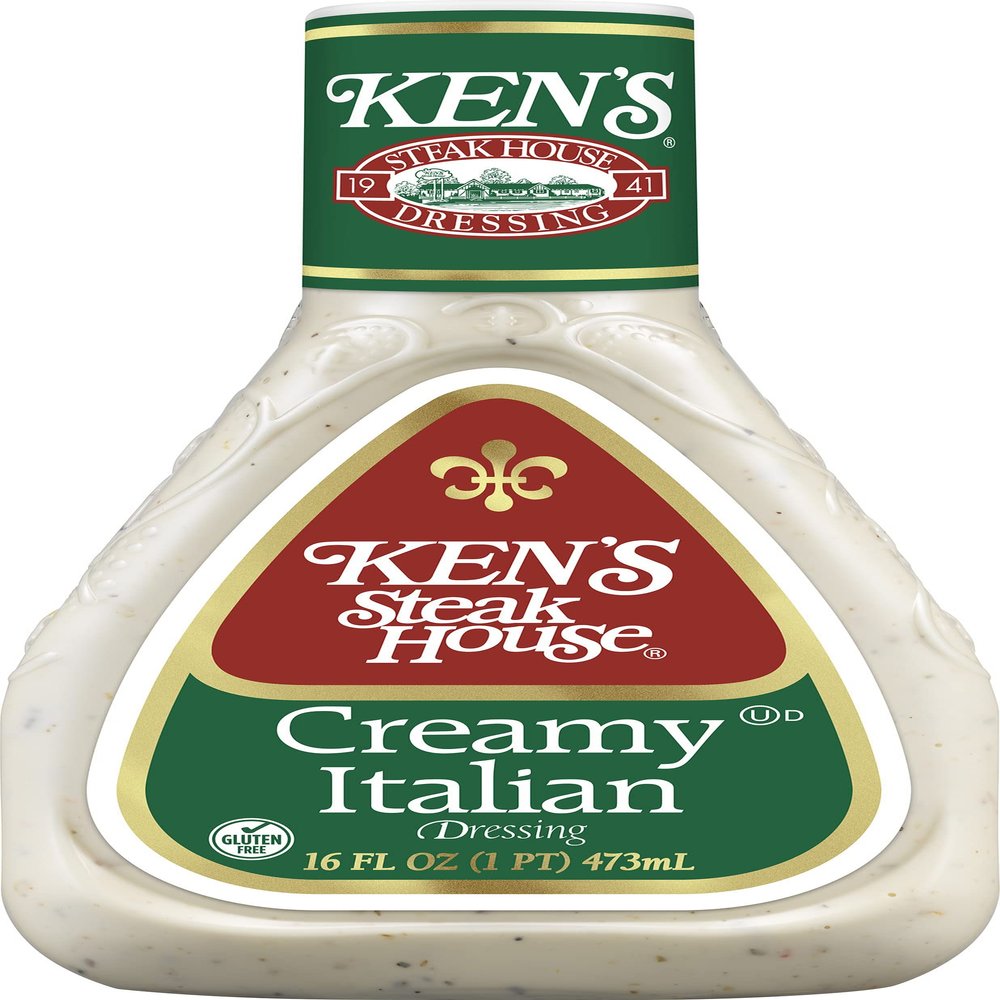 Ken's Steak House Creamy Italian Dressing 16 Ounce (Pack of 1)