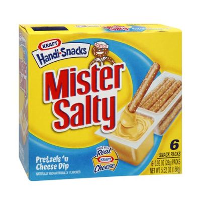 Kraft Handi-Snacks Mister Salty Pretzels 'n Cheese Dip Snack