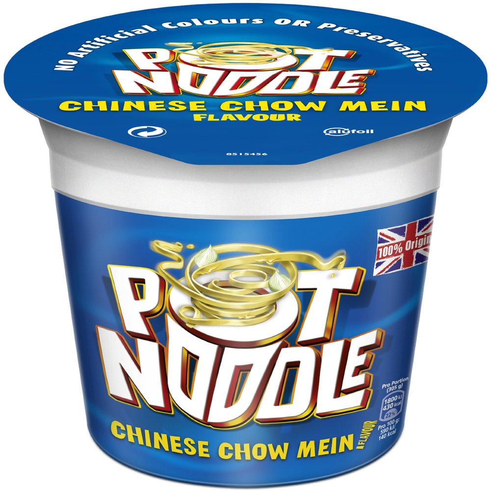 Pot Noodle Chinese Chow Mein 90g - Pack of 6