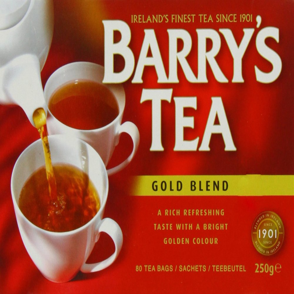 Barry's Gold Blended Tea Bags/ Red Label (Pack of 3)
