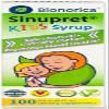Bionorica Sinupret Kids Sinus & Immune Syrup Respiratory & Immunity Boost Natural, Fast Acting Herbal Support with Verbena & Elder Flower - Cherry Flavor - 3.38 oz view 1