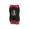 Colibri Premium V-Cut Cigar Cutter - Ergonomic Stainless Steel Spring-Loaded Blade, Ideal for up to 60+ Ring Gauge - Gift for Cigar Enthusiasts (Red) view 1