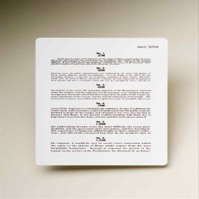 Tech Med 3054 Plastic Jaeger Eye Chart