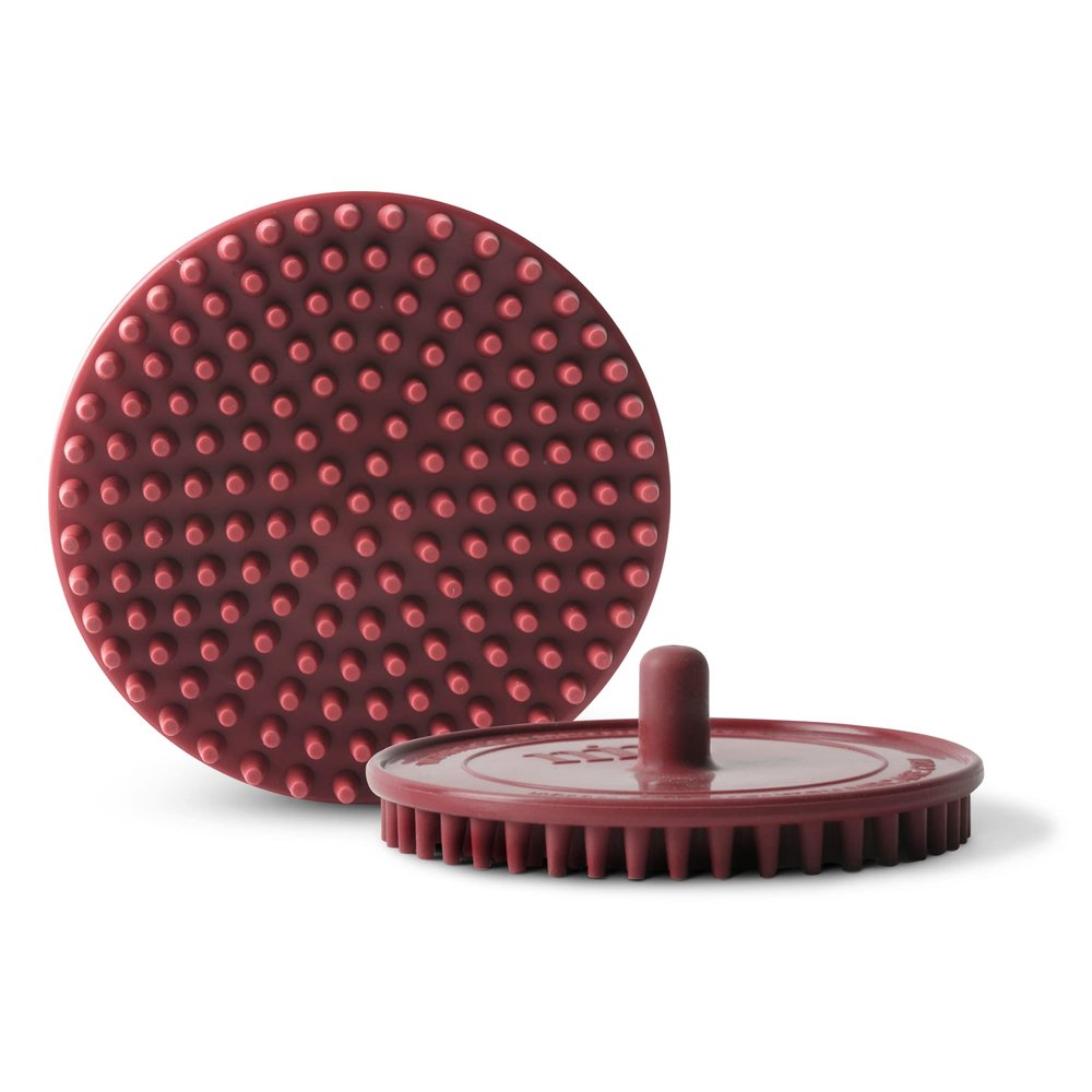 Morrocco Method Large Scalp Massager & Invigorator. 4-1/2" diameter. Made from All Natural Rubber