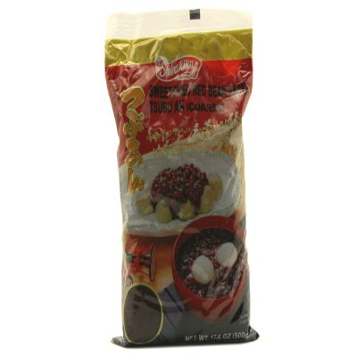 Tsubu an (Sweeted Red Bean Paste Coarsed) - 17.6oz (Pack of 3)