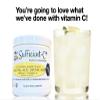 Sufficient-C High Dose Non-GMO Vitamin C Lemon Peach Immune-Ade Drink Mix, Convenient 125 Gram Size w/L-lysine, Bromelain & a Premium 96% Pure Green Tea Extract - Stomach Friendly, Adrenal Supportive view 4