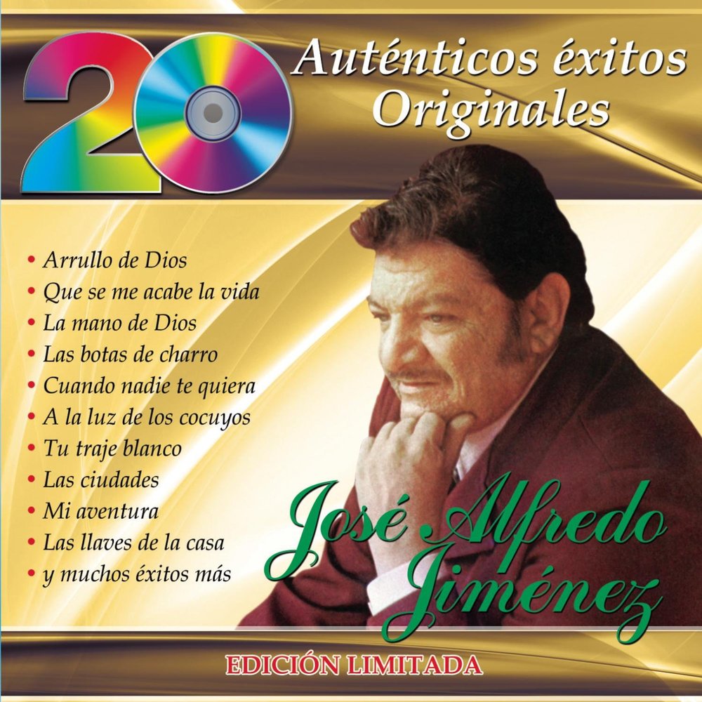 20 Autnticos xitos Originales - Jos Alfredo Jimnez