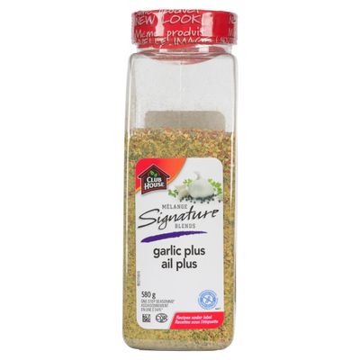 Club House Garlic Plus Seasoning One Step, 580 Gram