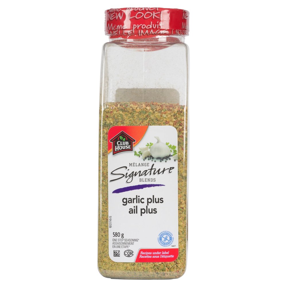 Club House Garlic Plus Seasoning One Step, 580 Gram