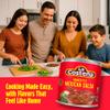 La Costea Homestyle Mexican Salsa - Restaurant Style Tomato Salsa - Mild Sauce for Mexican Food, Chip Dip, Enchilada Sauce, Fajita, Guacamole Seasoning & Street Taco Seasoning - 7.76oz, 24 Pack Cans view 3
