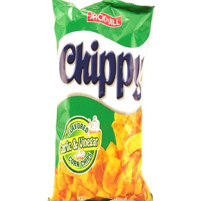 Chippy (Garlic & Vinegar Flavor) - 3.88oz (Pack of 6)