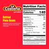La Costea Refried Pinto Beans - Ready-to-Eat Canned Refried Beans for Mexican Food, Mexican Rice, Nacho Bean Dip, Bean Burrito, Carne Asada, Fajita & Taco Seasoning - 14.1oz, 12 Pack Canned Food view 2